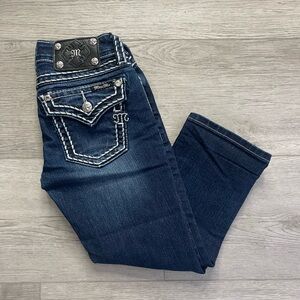 Miss Me Dark Indigo Boot Cut Jeans